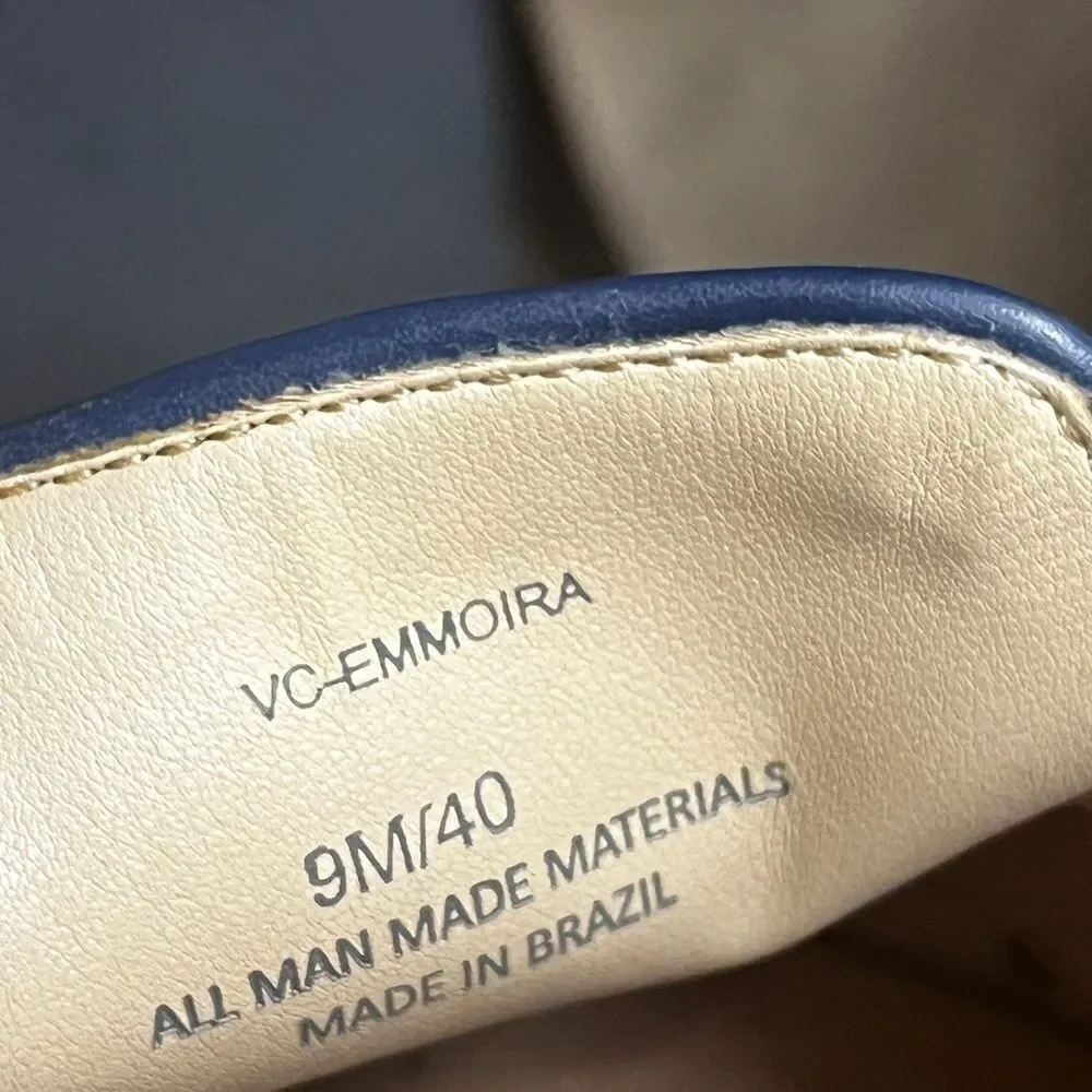 Vince Camuto Emmoira Espadrille Slip On Flats Sz 9 / EU 40